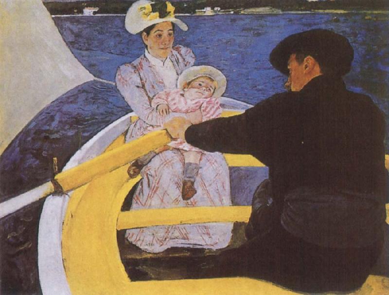 Mary Cassatt The Boating Party oil painting picture